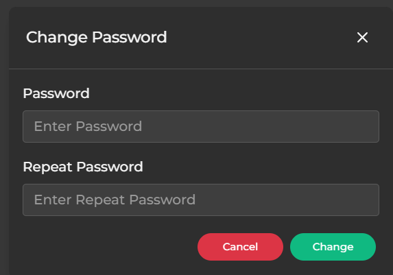 Change Password